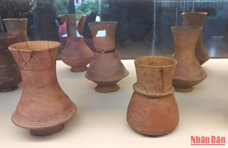 Bảo vật quốc gia Bộ sưu tập bình gốm đất nung Long Thạnh.