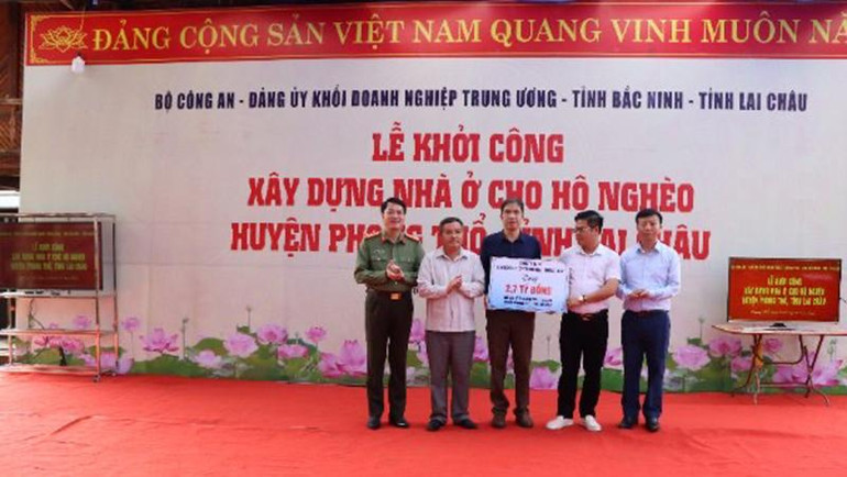 Hỗ trợ xây 600 căn nhà cho các hộ khó khăn tỉnh Lai Châu ảnh 1