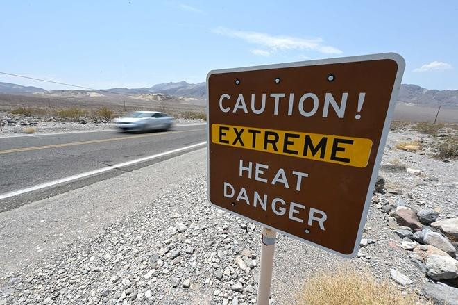 Nhiều thành phố miền tây nam nước Mỹ ghi nhận mức nhiệt độ cao nhất lịch sử những ngày gần đây. (Ảnh: Bloomberg)