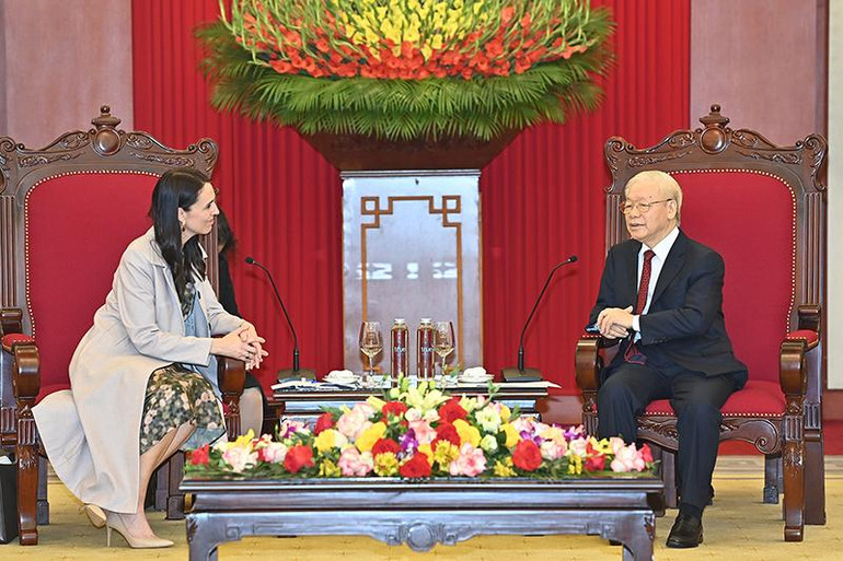 Thủ tướng New Zealand Jacinda Ardern thăm chính thức Việt Nam từ ngày 14 đến 17/11.