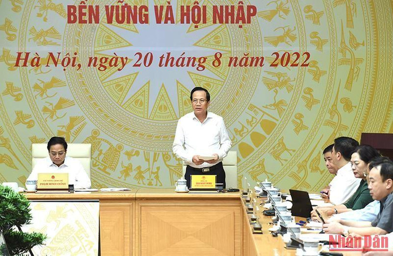 Bộ trưởng Lao động-Thương binh và Xã hội Đào Ngọc Dung: Sau hơn 35 năm đổi mới, thị trường lao động Việt Nam đã có những bước tiến dài đáng kể trên con đường phát triển, đổi mới và hội nhập.