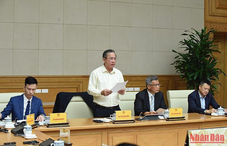 Tổng Giám đốc Trường Hải THACO Phạm Văn Tài đề xuất các giải pháp phát triển thị trường lao động.