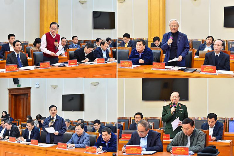 Các chuyên gia cao cấp, nhà khoa học, thành viên thường trực Hội đồng tham gia thảo luận, cho ý kiến các nội dung tại kỳ họp. Các chuyên gia cao cấp, nhà khoa học, thành viên thường trực Hội đồng tham gia thảo luận, cho ý kiến các nội dung tại kỳ họp.