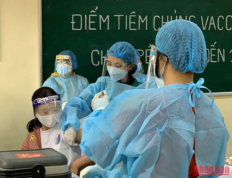 Thái Bình đẩy nhanh tỷ lệ tiêm các mũi vaccine nhắc lại và bổ sung phòng Covid-19.