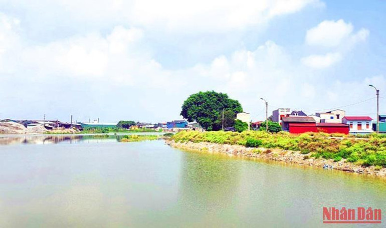 Với những giải pháp quyết liệt, đồng bộ, dòng sông Ngũ Huyện Khê của tỉnh Bắc Ninh đã dần trong xanh trở lại.