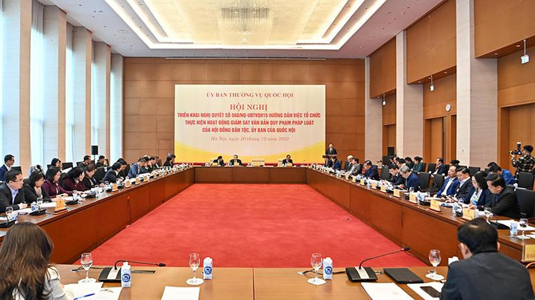 Quang cảnh hội nghị tại Nhà Quốc hội. (Ảnh: DUY LINH) Quang cảnh hội nghị tại Nhà Quốc hội. (Ảnh: DUY LINH)