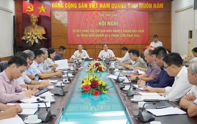 Hội nghị sơ kết 6 tháng đầu năm ngành thủy sản được tổ chức ngày 3/7, tại Hà Nội. Hội nghị sơ kết 6 tháng đầu năm ngành thủy sản được tổ chức ngày 3/7, tại Hà Nội.