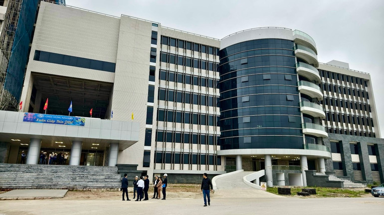 Dự án Bệnh viện Đa khoa tỉnh Nam Định đang được tích cực triển khai xây dựng.