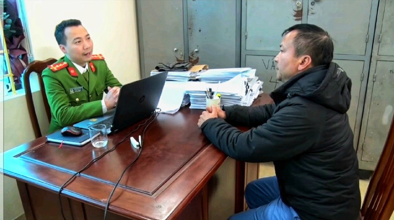 Tại cơ quan điều tra, các đối tượng đều thành khẩn khai nhận hành vi phạm tội.