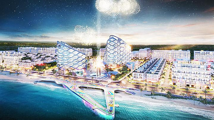 Toàn cảnh quan dự án Vlasta - Sầm Sơn (Thanh Hóa).