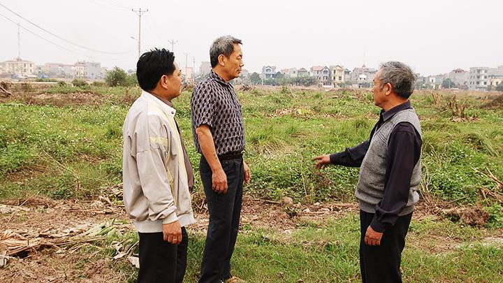 Công tác giải phóng mặt bằng gặp nhiều khó khăn khi định giá đất. Ảnh: NAM HẢI Công tác giải phóng mặt bằng gặp nhiều khó khăn khi định giá đất. Ảnh: NAM HẢI