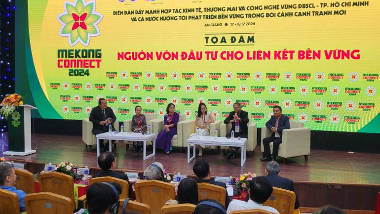 Tọa đàm Mekong Connect 2024 -“Nguồn vốn đầu tư và nguồn nhân lực cho liên kết bền vững”. Tọa đàm Mekong Connect 2024 -“Nguồn vốn đầu tư và nguồn nhân lực cho liên kết bền vững”.