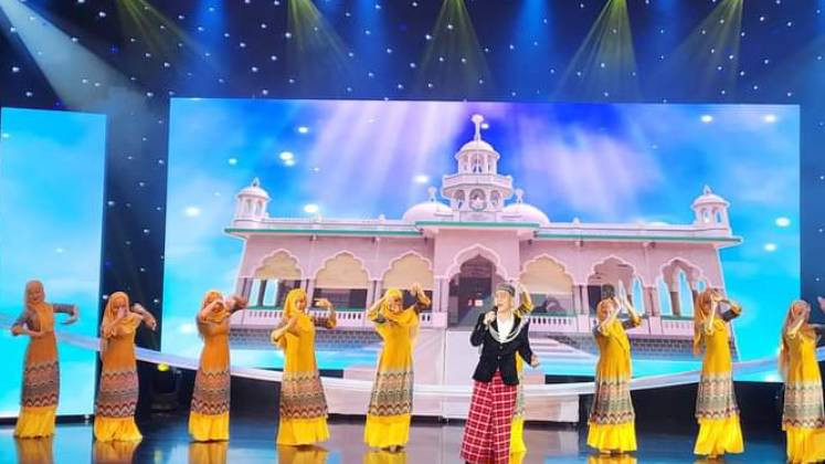 Một chương trình biểu diễn nghệ thuật về An Giang.