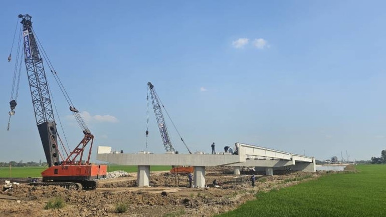 Tuyến đường bộ cao tốc đi qua qua tỉnh là kỳ vọng lớn của An Giang.