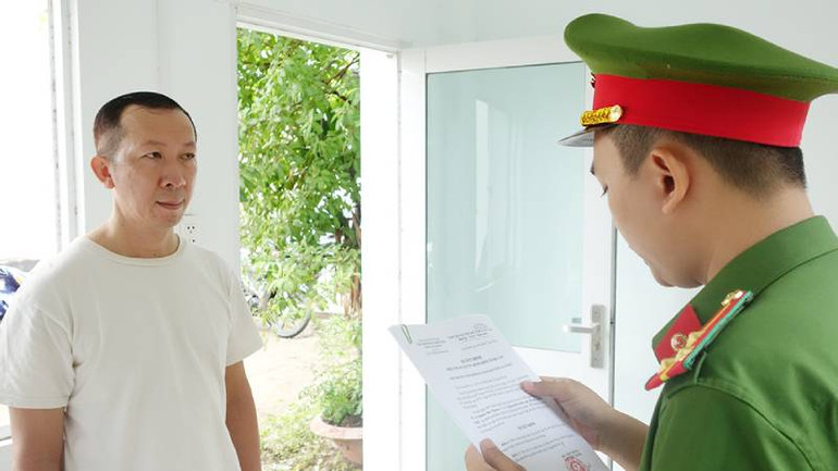 Bị can Quách Bảo Nguyên.