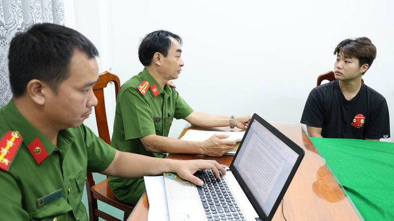 Đối tượng Nguyễn Văn Luân.