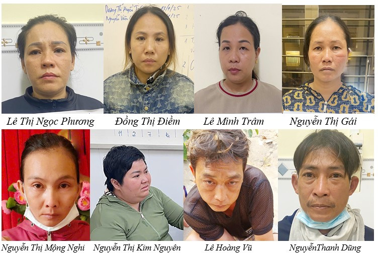 Các đối tượng liên quan vụ án. Các đối tượng liên quan vụ án.