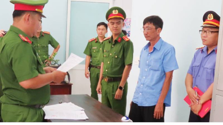 Bắt tạm giam bị can Nguyễn Thiện Thanh.