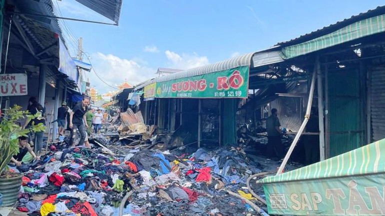 Vụ cháy gây thiệt hại hơn 5 tỷ đồng