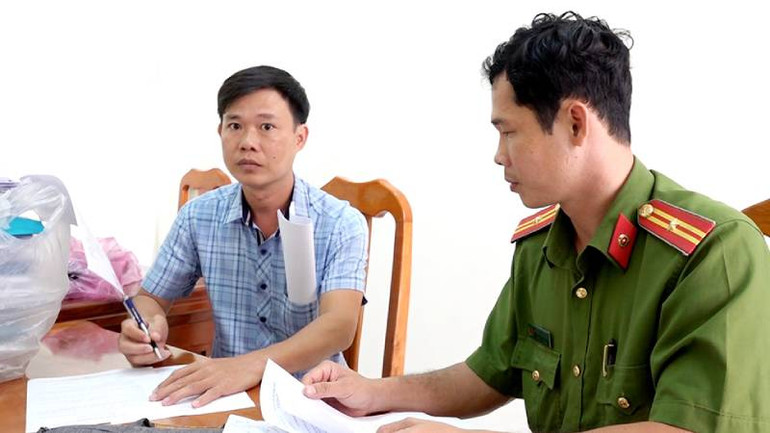 Bị can Nguyễn Tuấn Minh.