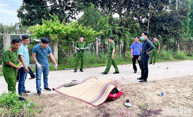 Hiện trường vụ án.