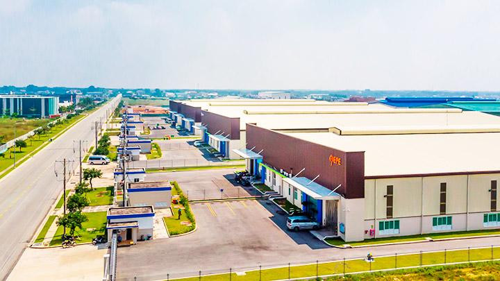 Một góc Khu công nghiệp Việt Nam - Singapore (Binh Dương). Ảnh: LIÊM HOÀNG