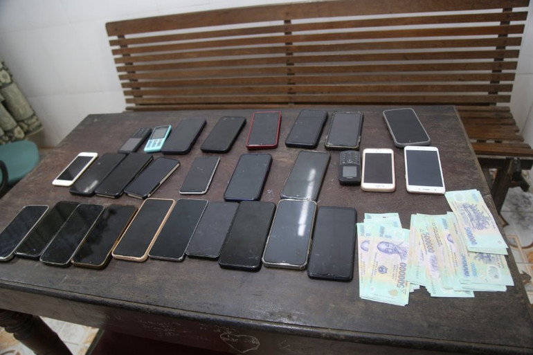 Tang vật được cơ quan Công an thu giữ. Ảnh: Công an Nghệ An cung cấp.