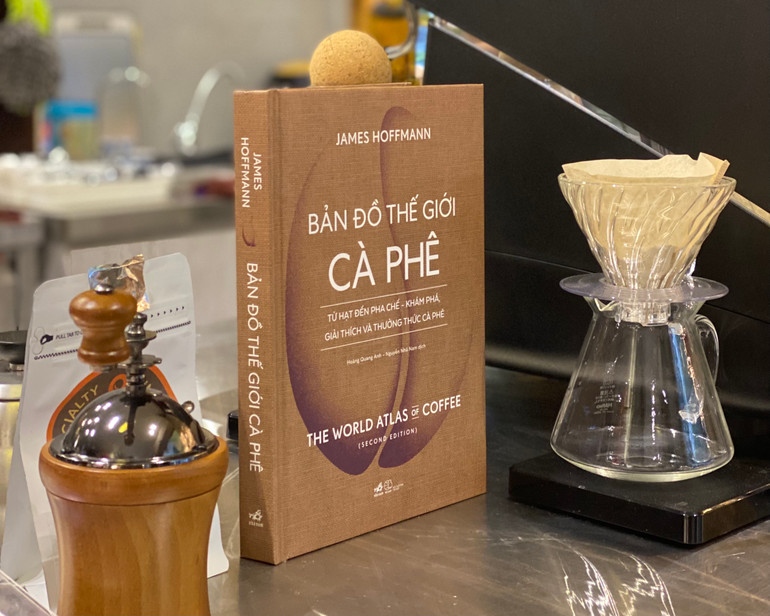 Bìa sách Bản đồ thế giới cà-phê