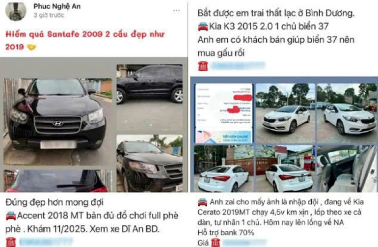 Nguyễn Duy Phúc thường xuyên đăng tải các thông tin, hình ảnh mua bán xe ô-tô cũ trên trang cá nhân. Nguyễn Duy Phúc thường xuyên đăng tải các thông tin, hình ảnh mua bán xe ô-tô cũ trên trang cá nhân.