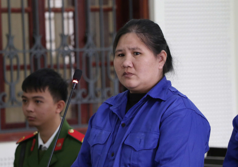 Bị cáo Lữ Thị Tuyên.