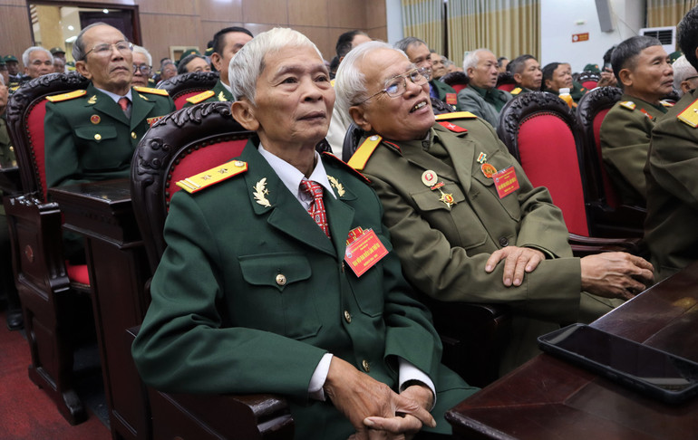 Hội viên Hội Chiến sĩ Thành cổ Quảng Trị năm 1972 tỉnh Nghệ An người thấp tuổi nhất năm nay cũng đã 70 tuổi.