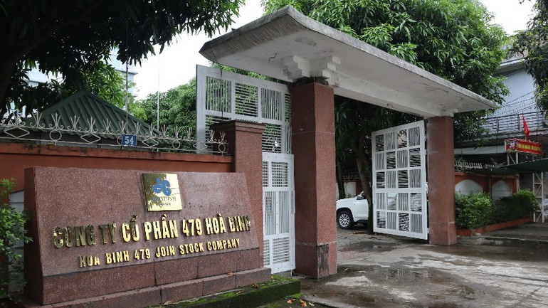 Tổng số tiền Công ty cổ phần 479 Hòa Bình bị phạt là 180 triệu đồng.