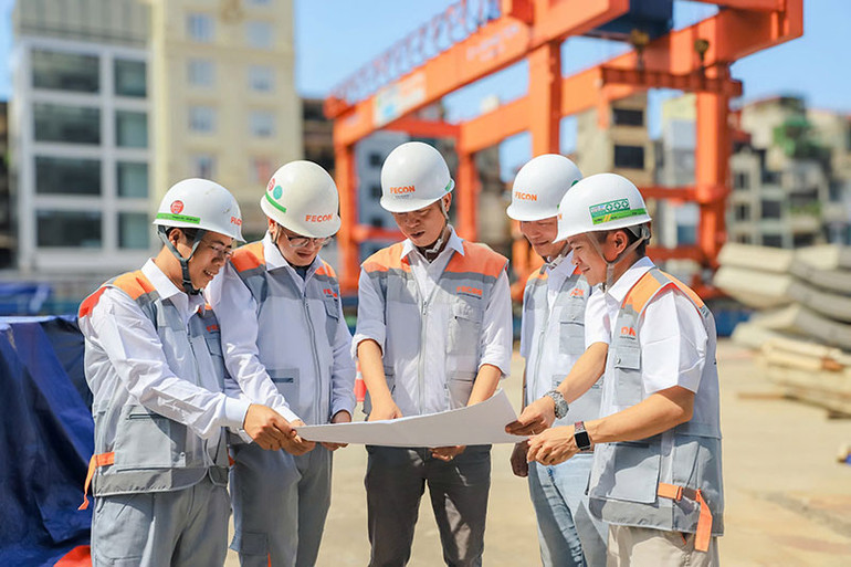 FECON sở hữu đội ngũ nhân sự chất lượng cao, được đào tạo bài bản về Công trình ngầm.