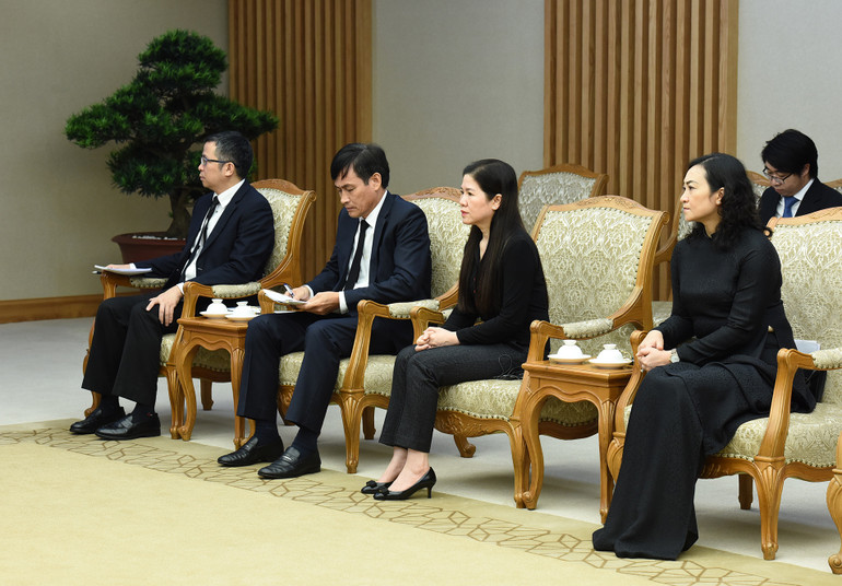 Đại diện lãnh đạo các bộ, ban, ngành tham dự buổi tiếp. Đại diện lãnh đạo các bộ, ban, ngành tham dự buổi tiếp.