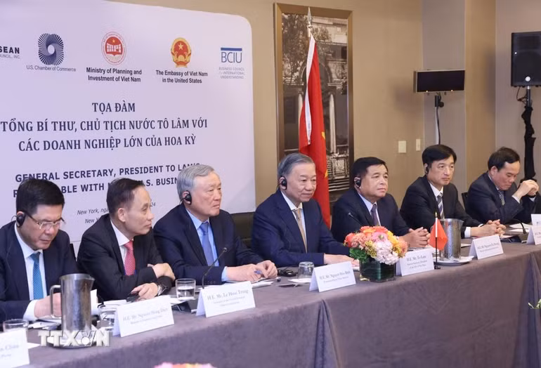 Tổng Bí thư, Chủ tịch nước Tô Lâm phát biểu. (Ảnh: Lâm Khánh/TTXVN)