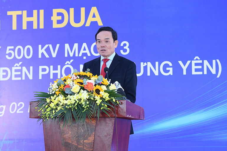 Phó Thủ tướng Trần Lưu Quang phát biểu ý kiến tại lễ phát động.