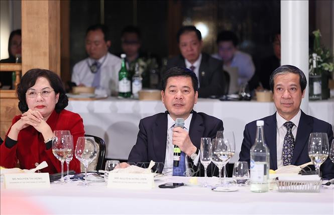 Bộ trưởng Công thương Nguyễn Hồng Diên phát biểu. (Ảnh: TTXVN) Bộ trưởng Công thương Nguyễn Hồng Diên phát biểu. (Ảnh: TTXVN)