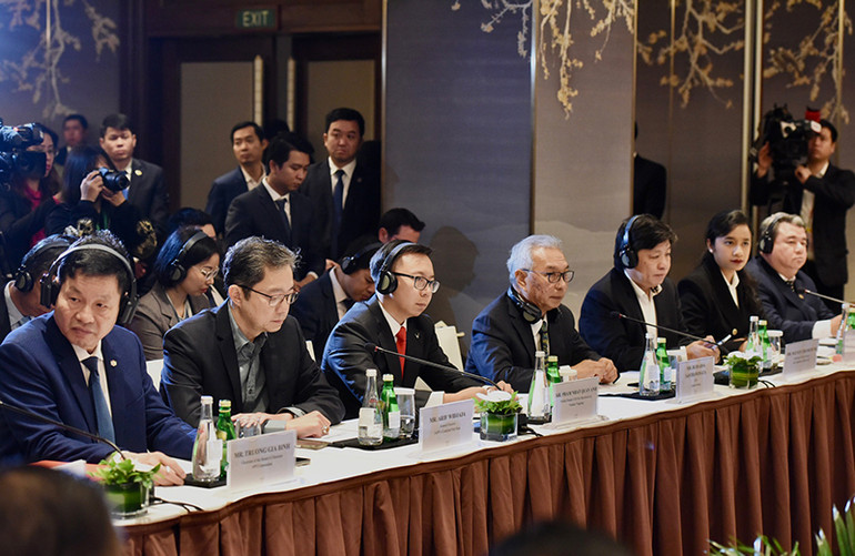 Các nhà đầu tư, doanh nghiệp lớn của Việt Nam và Indonesia tham gia cuộc Đối thoại.