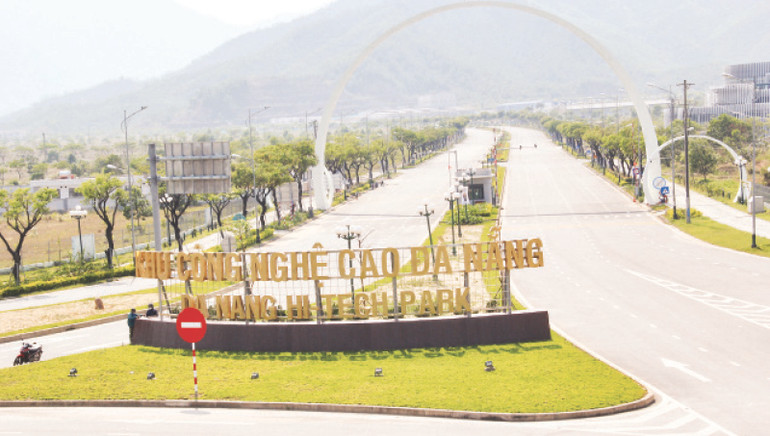 Khu công nghệ cao Đà Nẵng (Ảnh ĐÀO ANH)
