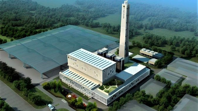 Phối cảnh dự án nhà máy đốt rác phát điện đầu tiên của Thành phố Hồ Chí Minh. (Ảnh: CTV) Phối cảnh dự án nhà máy đốt rác phát điện đầu tiên của Thành phố Hồ Chí Minh. (Ảnh: CTV)