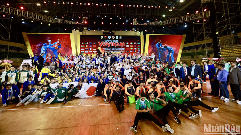 Tinh thần Vovinam đã lan tỏa, kết nối những người yêu thích Vovinam trên toàn thế giới