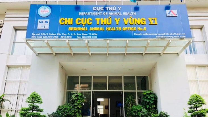 Trụ sở Chi cục Thú y vùng VI (Ảnh: internet)