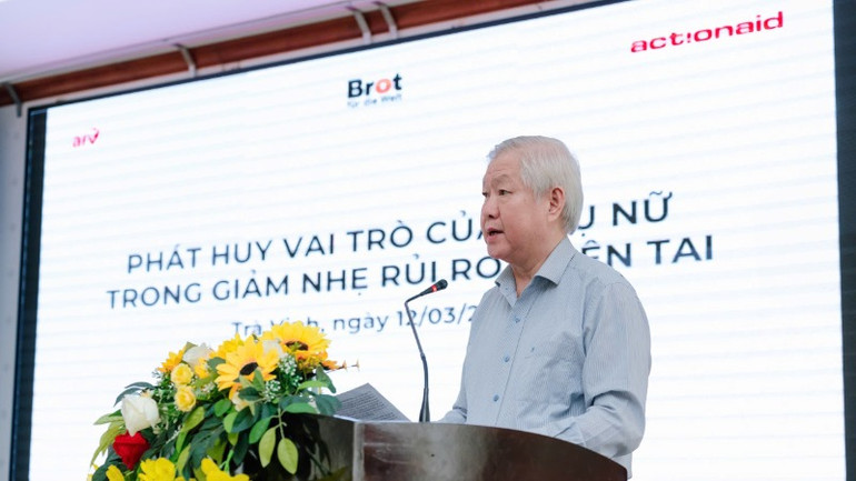 Ông Tạ Việt Anh khẳng định: Dự án B5 không chỉ kế thừa mà còn phát triển sâu rộng các dự án được ActionAid – AFV và các nhà tài trợ quốc tế đã triển khai trước đây, nhằm bảo đảm rằng vai trò của phụ nữ được củng cố và phát huy tối đa trong giảm nhẹ rủi ro thiên tai.