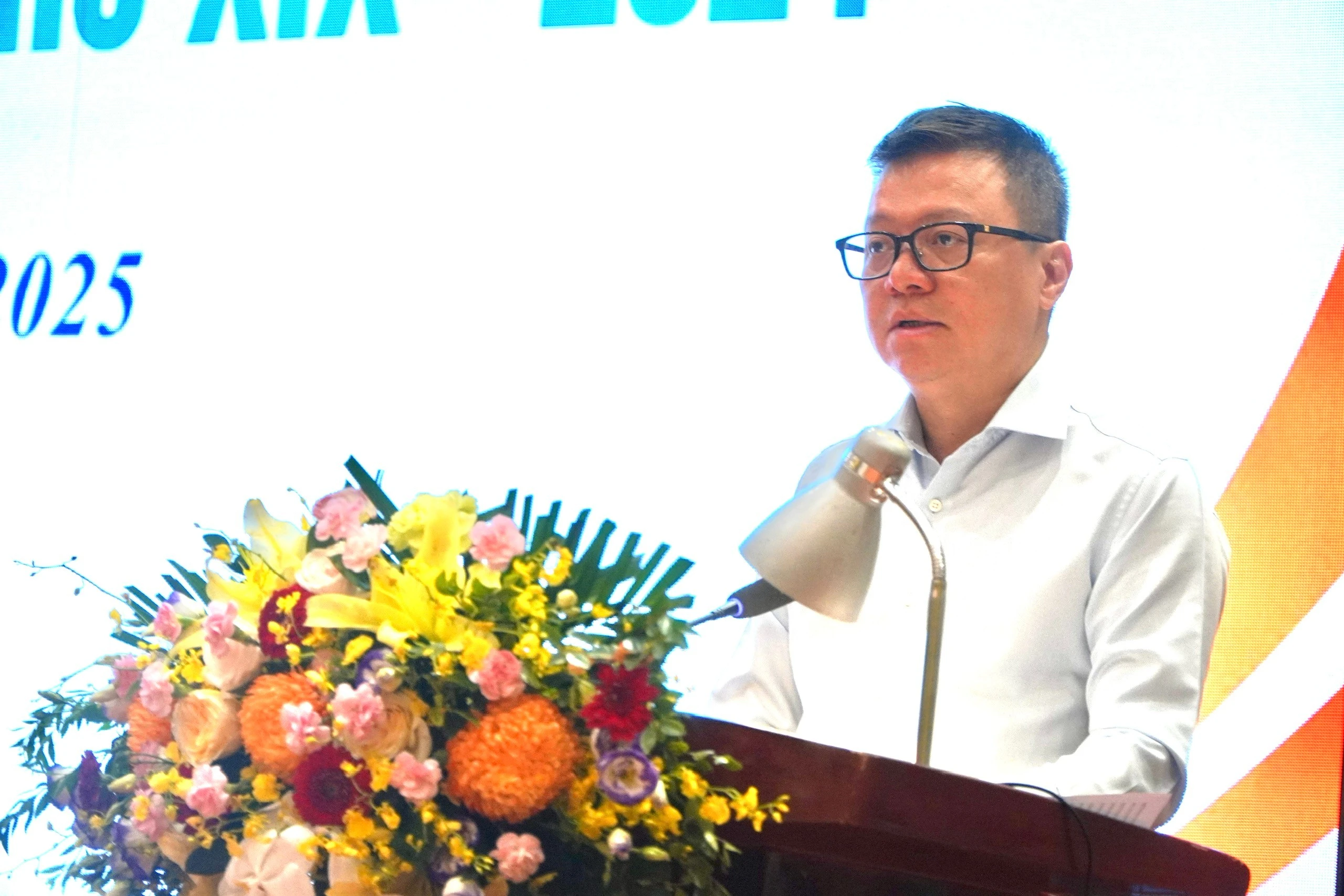 Đồng chí Lê Quốc Minh phát biểu khai mạc.