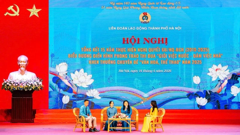Hà Nội biểu dương 563 tập thể, cá nhân trong phong trào 'Giỏi việc nước, đảm việc nhà'