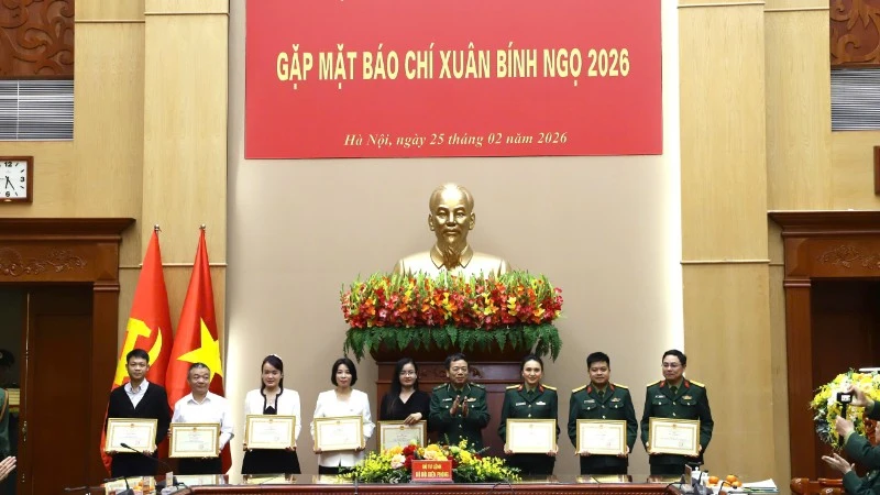 Bộ đội Biên phòng gặp mặt báo chí đầu xuân, ghi nhận kết quả tuyên truyền ấn tượng