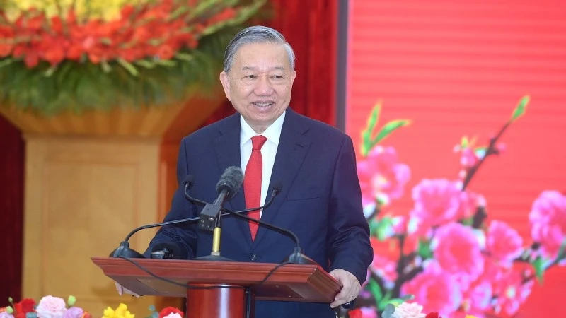 Tổng Bí thư Tô Lâm biểu dương thành tích 80 năm của lực lượng Tham mưu Công an nhân dân
