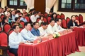 Thủ tướng Phạm Minh Chính và các đại biểu dự Hội nghị toàn quốc tập huấn về tổ chức và hoạt động của tổ chức Đảng, chính quyền, Mặt trận Tổ quốc Việt Nam, các đoàn thể chính trị ở cấp xã (mới).