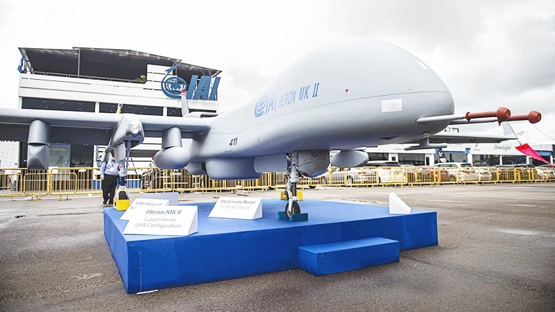 Israel đưa phi đội UAV Heron MK II mới vào hoạt động hè 2025