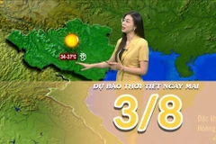 [Video] Dự báo thời tiết đêm nay và ngày mai 3/8/2025: Nắng nóng tiếp diễn tại Trung Bộ 